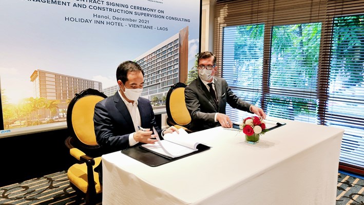 BIM Land chính thức công bố chọn Tập đoàn Artelia (Pháp) là đơn vị tư vấn và quản lý dự án Khách sạn Holiday Inn Vientiane