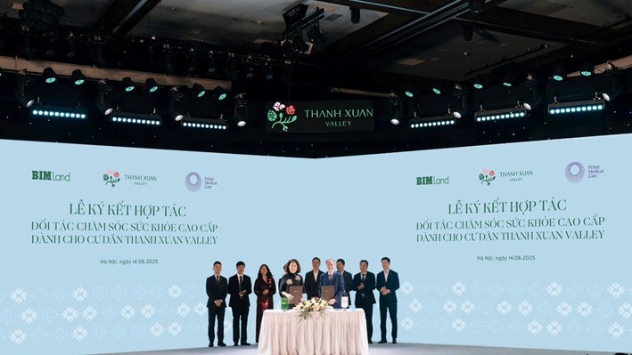 Thanh Xuan Valley hợp tác với Prime Medical Care hoàn thiện hệ sinh thái sống khỏe giữa thung lũng xanh
